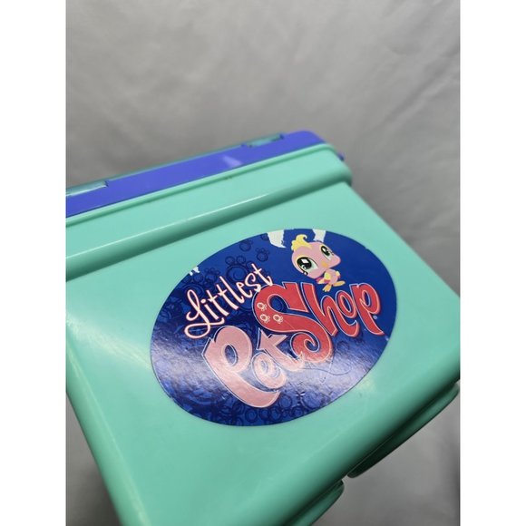 Littlest Pet Shop Blue Carry Storage Case Tackle Box- NO LATCH- Read Description - Picture 9 of 15